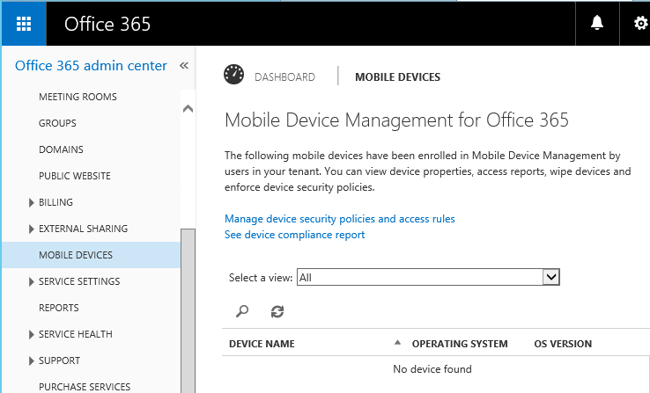 Configure Mobile Device Management (MDM)